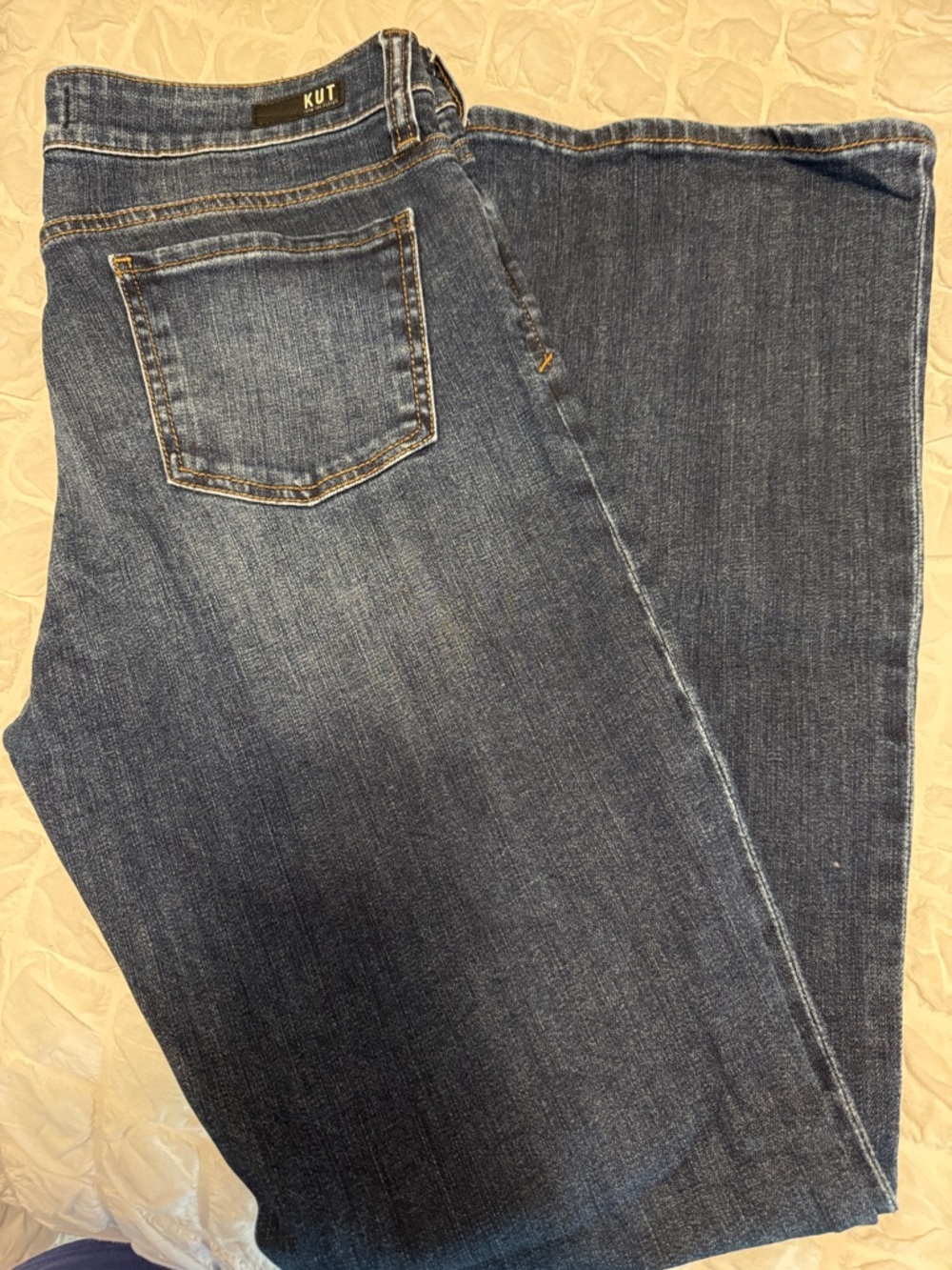 Kut from the Kloth Dark Blue Bootcut Jeans